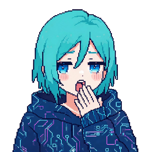 yawning